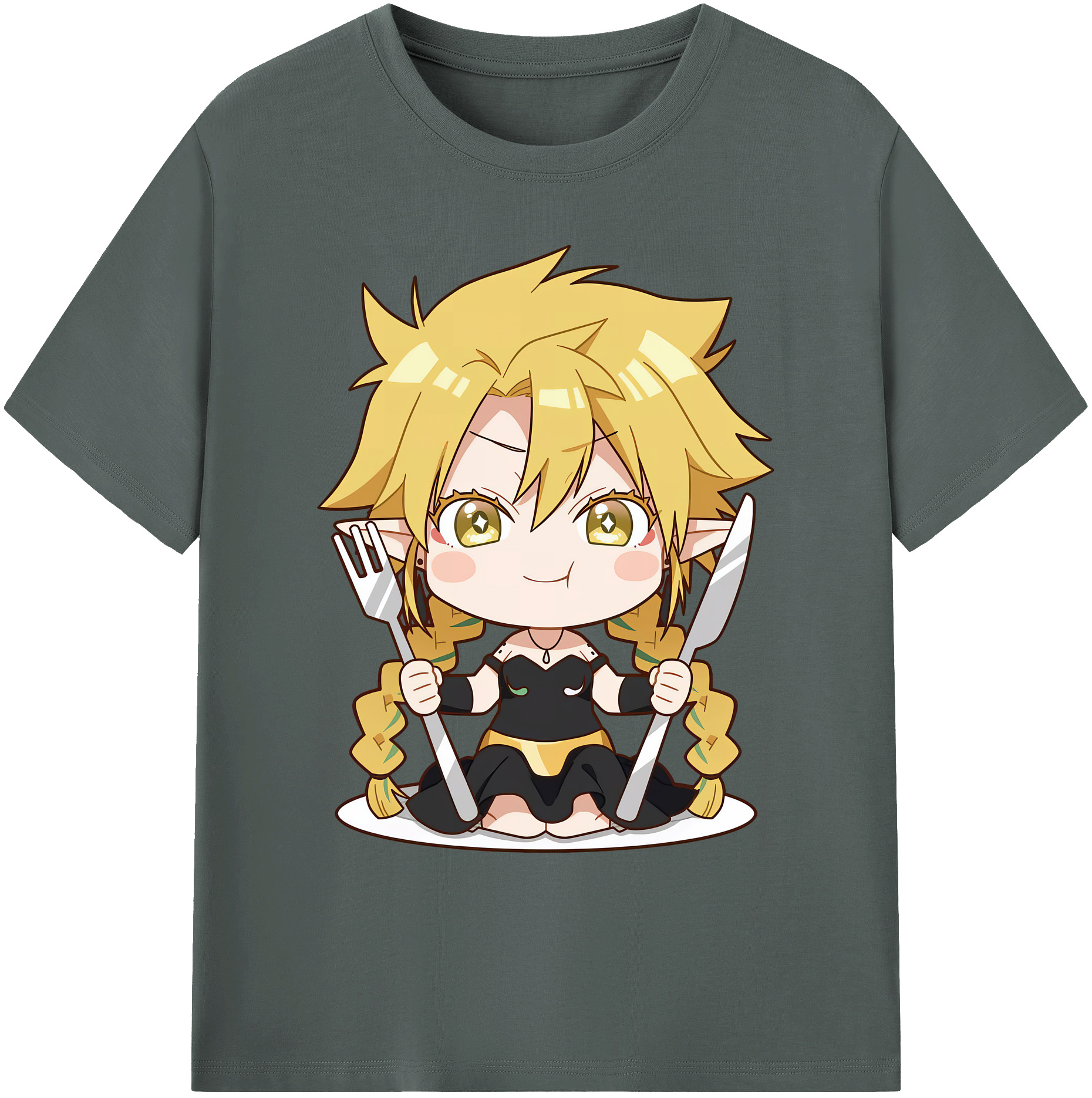 （画像用） 転スラ Regarding Reincarnated to Slime 綿100％ メンズ半袖Tシャツ｜肌触りやわらか＆通気性